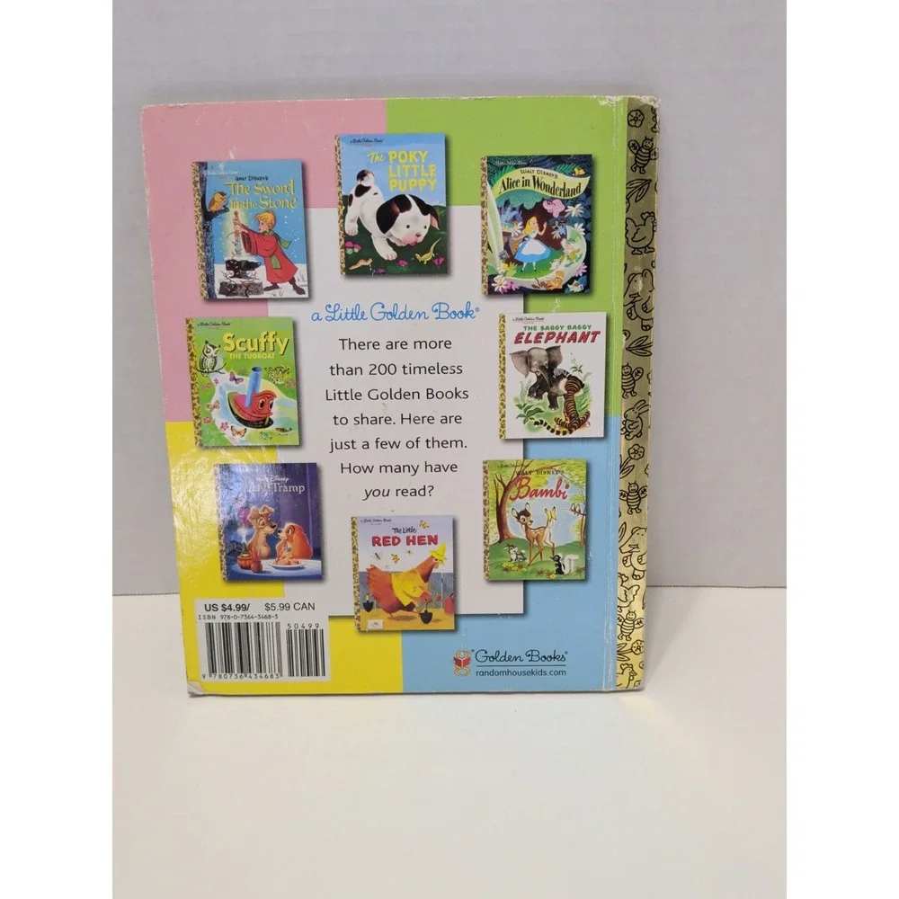 Mary Poppins Walt Disney A Little Golden Book D113 .29 1964